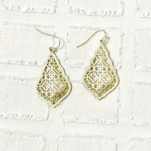 Kendra Scott gold earrings